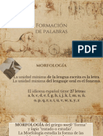 Formación de Palabras