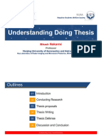 Uderstanding Doing Thesis