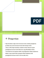 Pengertian, Etiologi, Gejala Klinis, Diagnosa dan Asuhan Keperawatan Hipertiroid