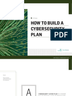 How To Build A Cybersecurity Plan