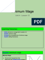 unit 4 - lesson 12 - minimum wage
