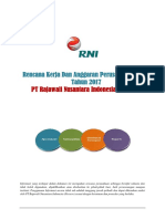 Rencana Kerja Dan Anggaran Perusahaan (RKAP) Tahun 2017 PT Rajawali Nusantara Indonesia (Persero)