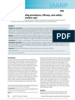 Blended Tube Feeding Prevalence, Ef Ficacy, and Safety: What Does The Literature Say?