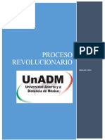 PROCESO REVOLUCIONARIO EN MÉXICO