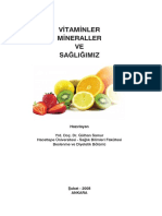 Vitaminler Mineraller VE Sağliğimiz