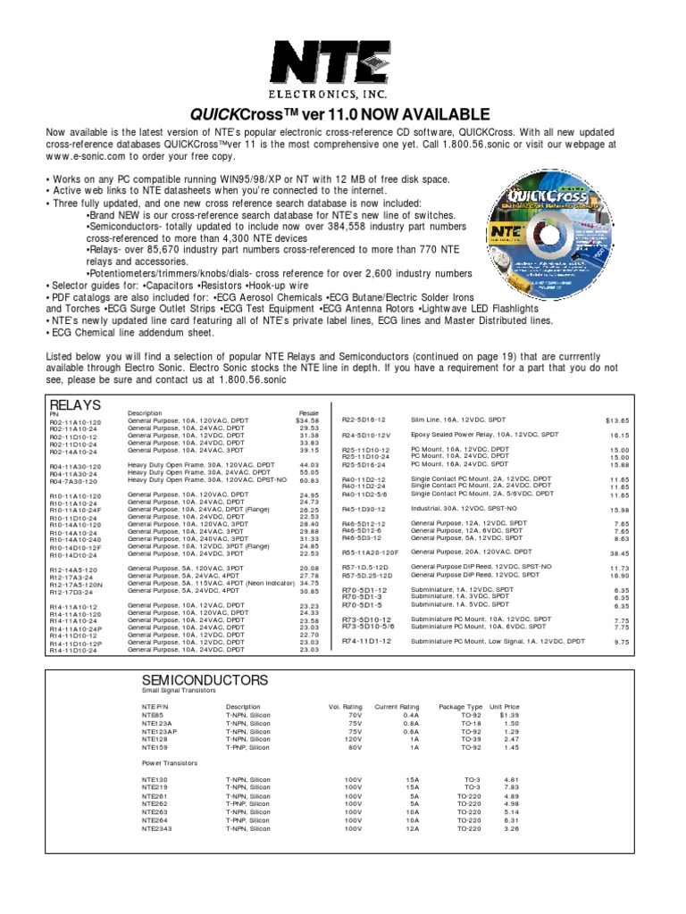Nte Electronics Nte4049 Datasheet Pdf Diode Rectifier