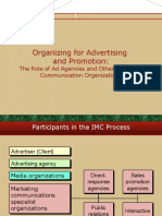 Organizing For Advertising and Promotion