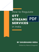 How To Regulate: OTT Streaming Services