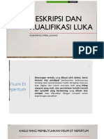 PPT 17 - Identifikasi Luka (Trauma Abdomen) dan Toksikologi IDENTIFIKASI LUKA (TRAUMA ABDOMEN) DAN TOKSIKOLOGI