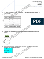 Grade 4 Sasmo: Answer The Questions