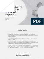 Seminar Report on Glass Fibre Reinforced Polymers - Copy