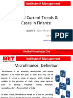 Unit 1 Microfinance
