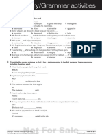 Close-up_B1+_Extra Vocabulary and Grammar Tasks