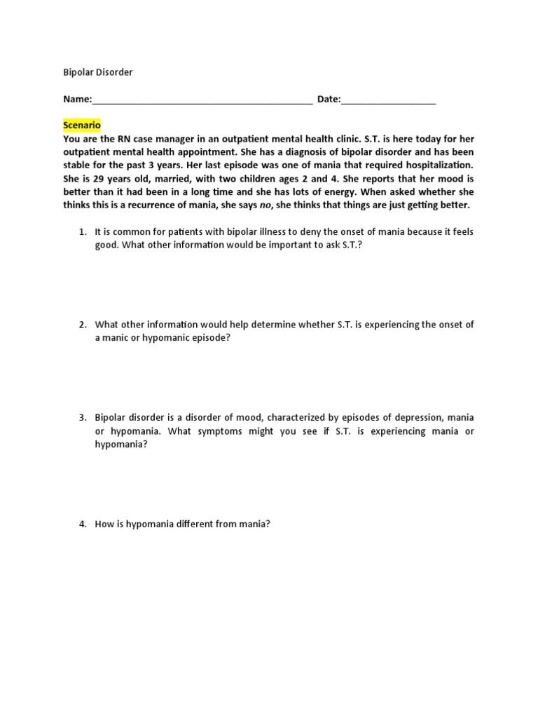 Managing Bipolar Disorder with Lithium | PDF | Bipolar Disorder | Mania