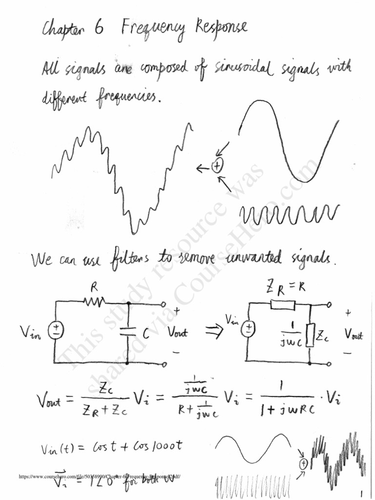 Chapter 6 Frequency Response All | PDF | Control Theory | Audio Engineering