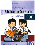 Udiana Sastra Bahasa Bali SMA X