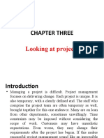 Chapter Three: Looking at Projects
