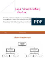 Networking and Internetworking Devices: Unit - 4