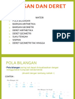 Matematika Wajib (DS) - K.D. 3.6. Barisan Dan Deret