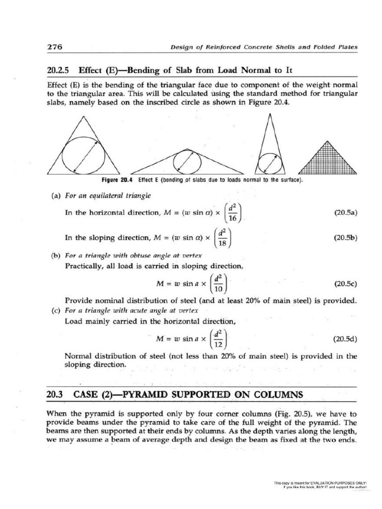 Design of Reinforced Concrete Shells and Folded Plates p-3 | PDF