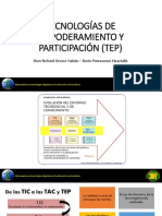 Tecnologías de Empoderamiento Y Participación (Tep) : Jhon Richard Orosco Fabián - Rocío Pomasunco Huaytalla