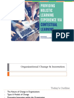 Week-8 - Organizational Change and Innovation - A