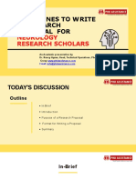 Guidelines To Write A Research Proposal For Neurology Research Scholars - Phdassistance