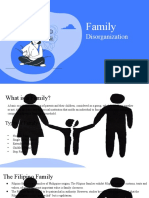 Family Disorganization Report