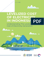 Levelized Cost of Electricity in Indonesia