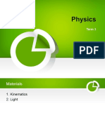 Physics Term 3 Key Concepts