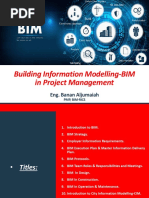 Building Information Model in Project Management - Day #4