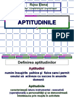 14 Aptitudinile