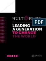 2018 Hult Prize Brochure