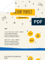 Present Perfect: With English