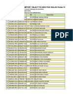 PTS - PAS - Pendidikan Jasmani Olahraga Dan Kesehatan - Kelas VIII