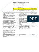 Updated-Course Outline-Filipino 1st Quarter