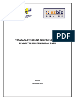 3.2 Tatacara Pengguna Ezbiz Mendaftar Perniagaan Baru-1.2.2021