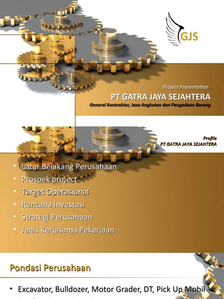 Presentasi Proyek PT Gatra Jaya | PDF