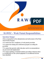 RAWEC Work Permit Responsibilities