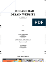 Kel 6 - Good and Bad Desain Web