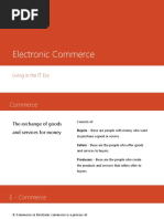 Electronic Commerce: Living in The IT Era