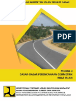 a5ee1 Modul 3 Dasar-dasar Perencanaan Geometrik Ruas Jalan