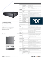 XRN-1610 Fiche Technique