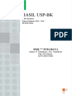 Cover Laporan USP-BK 2021 Iki