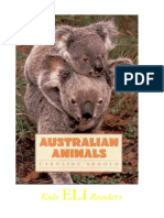 Australian Animals Dinosaurs and Moles