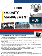 Lesson March 19 Industrial Security Management Presentation