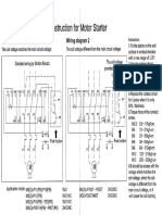 Instruction For Motor Starter - Wiring Diagram