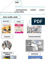 karakteristik media cetak