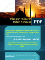 6 Iman Dan Pengaruhnya Dalam Kehidupan