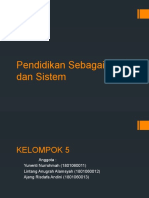 Pendidikan Sebagai Ilmu Dan Sistem[1]-1